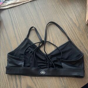 ALO Yoga Black Sports Bra